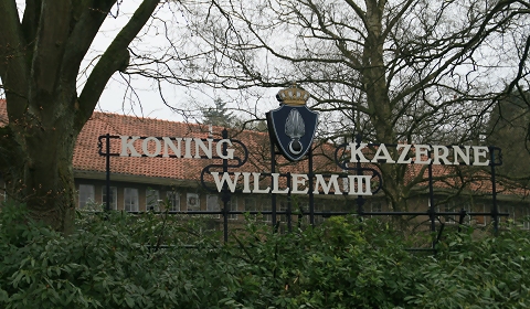 Naambord ingang KWIII
