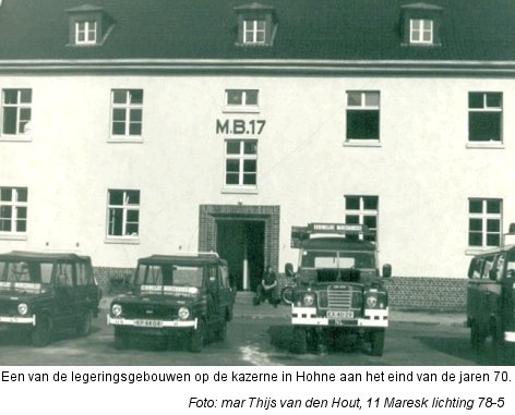Gebouw MB 17 in Hohne