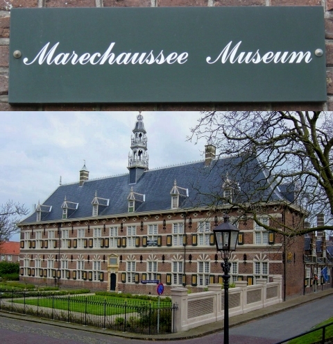 Museum gebouw met naambord