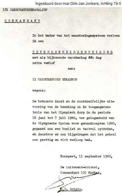 1980 Extra verlof 11 Maresk