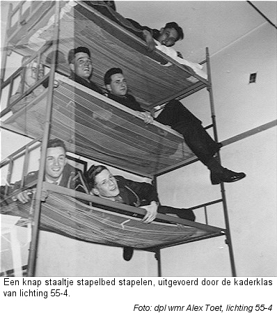 Stapelbed stapelen