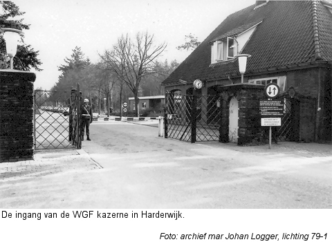 Ingang WGF kazerne 1979