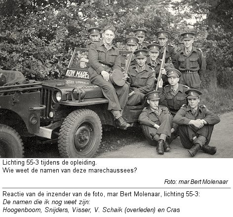 55-3 tijdens de opleiding