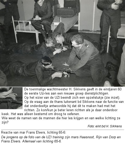 1965 - 1970 Eerste UZI les