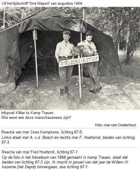 1968 Infopost Kamp Trauen