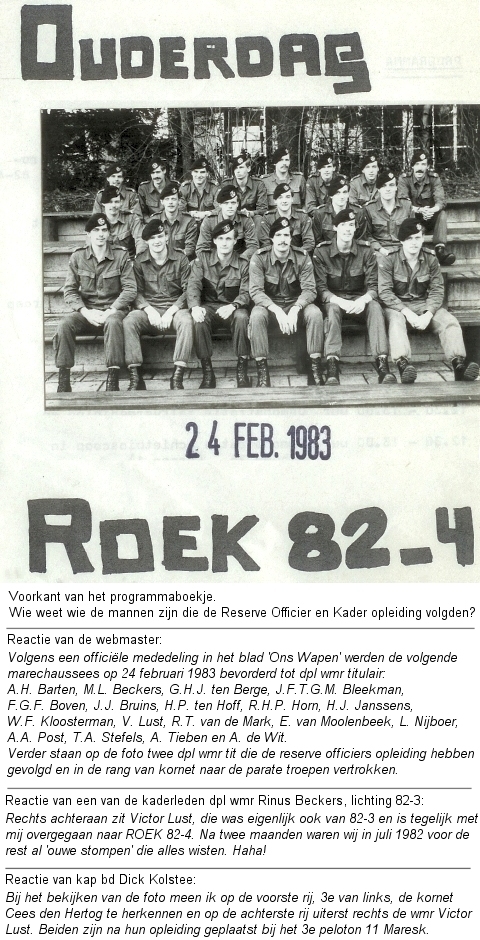 82-4 Ouderdag ROEK opleiding