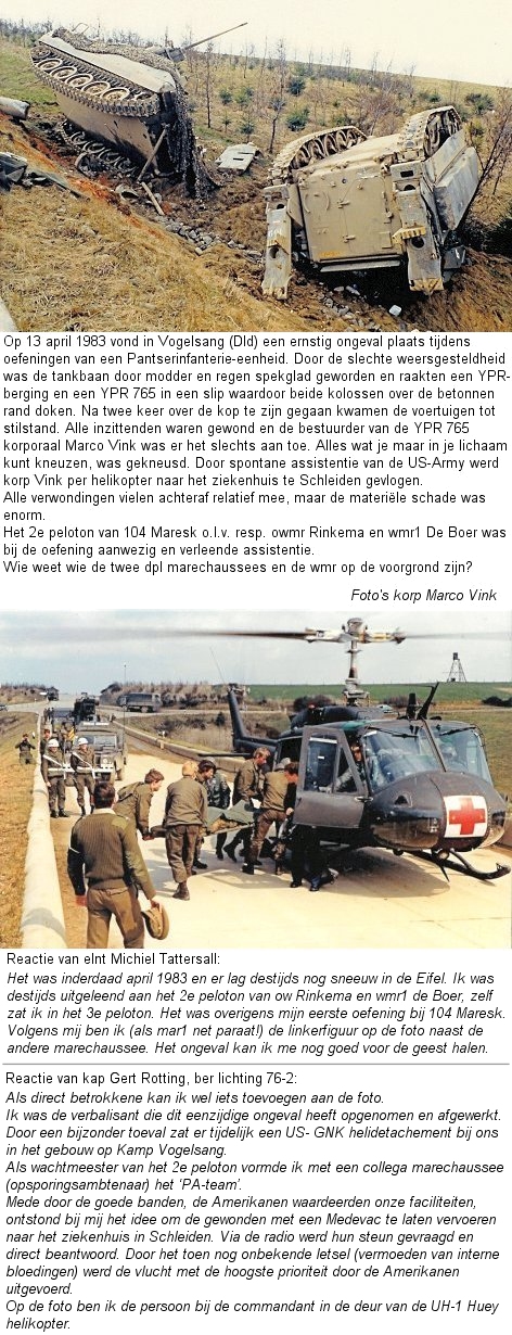 1983 Ongeval Vogelsang