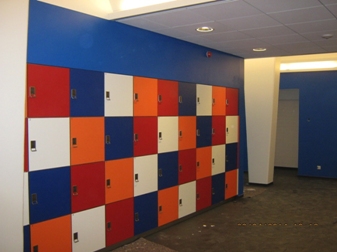 Gebouw 55 lockers