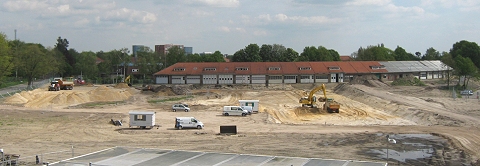 Graven bij gebouw 55(2)