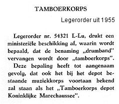 1955 Legerorder