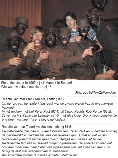 1982 Zwarte Pieten in Seedorf