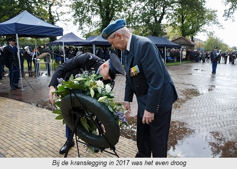 Veteranendag 2017 kranslegging