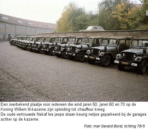 Nekafs op de KW III-kazerne