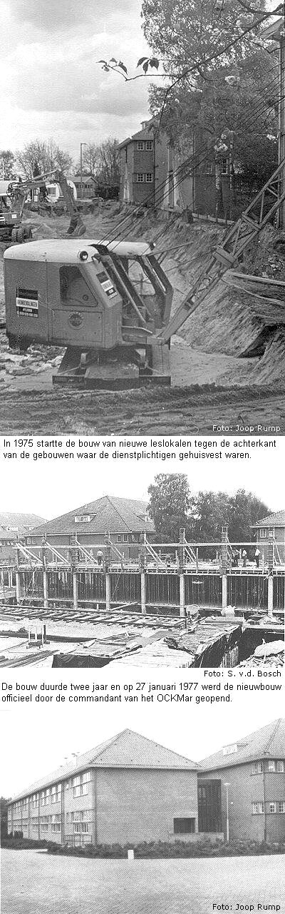 Nieuwe lesgebouwen 1977