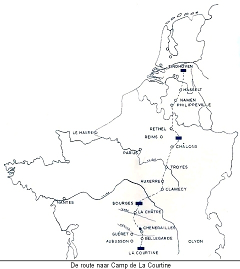 Default > Route naar La Courtine